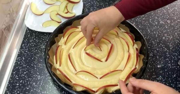 Итальянский пирог с яблоком