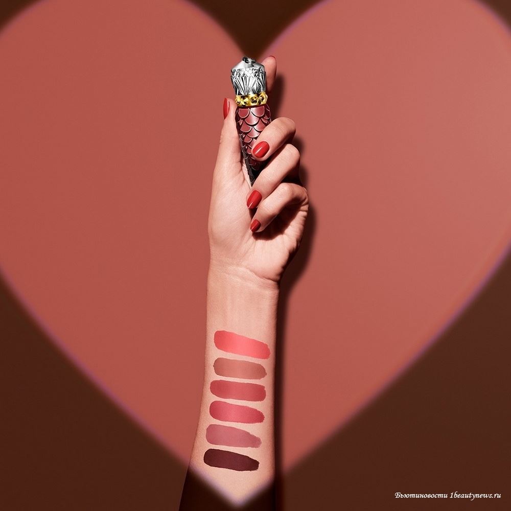 Christian Louboutin Beauty Matte Fluid Lip Colour Winter 2022-2023 - Swatches