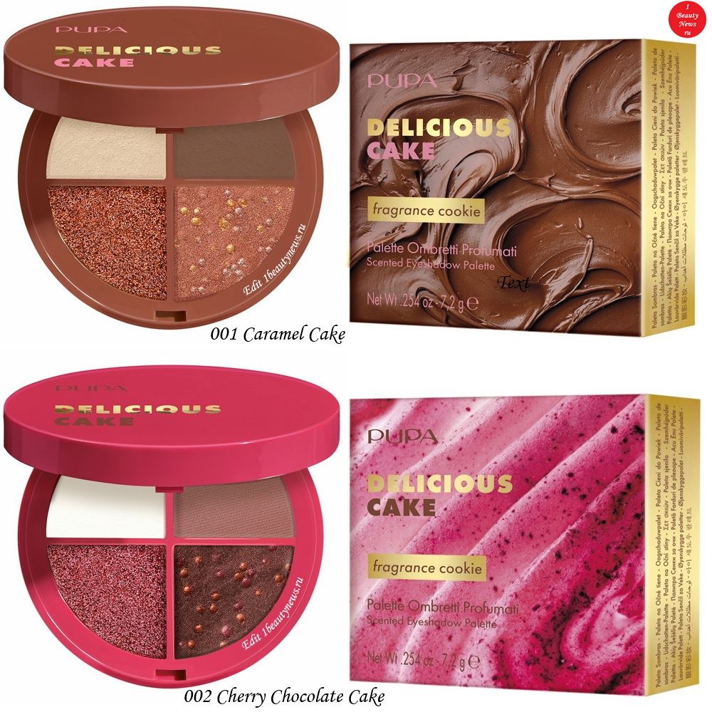 Pupa Milano It’s Delicious Cake Palette Christmas Holiday 2022